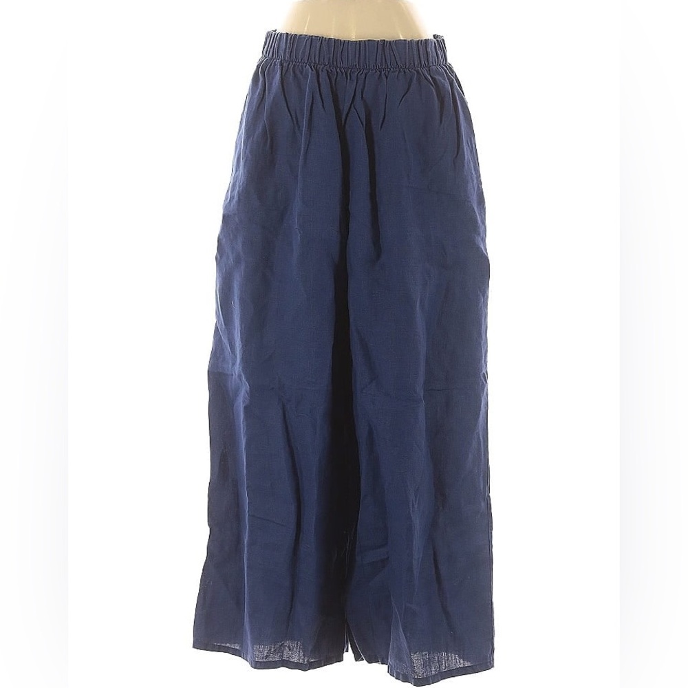 Bryn Walker Deep Blue Wide Leg Trousers